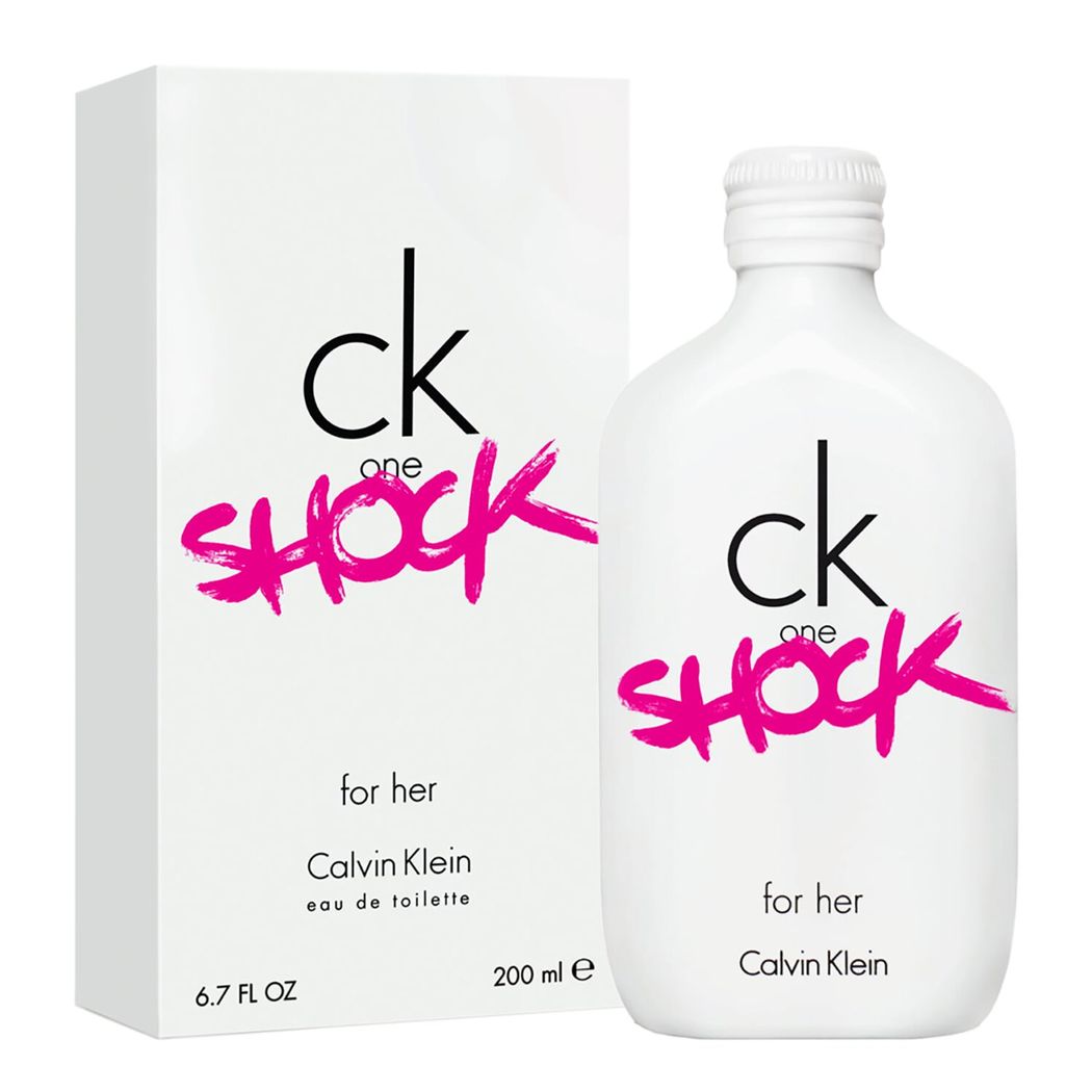 Musgo Intuición lengua CALVIN KLEIN "Ck One Shock" EDT Mujer 200 ml - V&P Perfumería