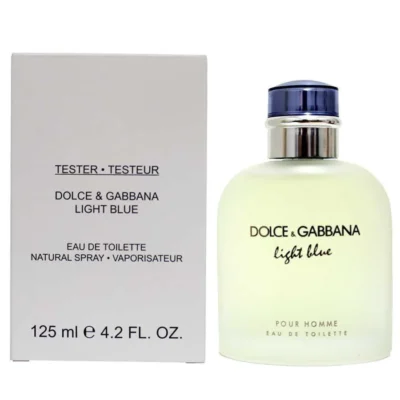 DOLCE & GABBANA - "Light Blue Tester" EDT Hombre 125 ml