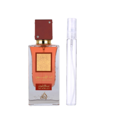 LATTAFA - "Decant Ana Abiyedh Scarlet" EDP Unisex 5 ml