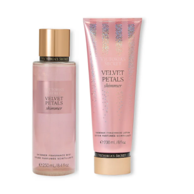 Pack Crema y Colonia Velvet Petals Shimmer Victoria's Secret