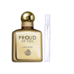 FRAGRANCE WORLD - "Decant Proud of You Leather" EDP Hombre 5 ml