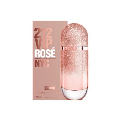 CAROLINA HERRERA - "212 Vip Rose Elixir" EDP Mujer 80 ml