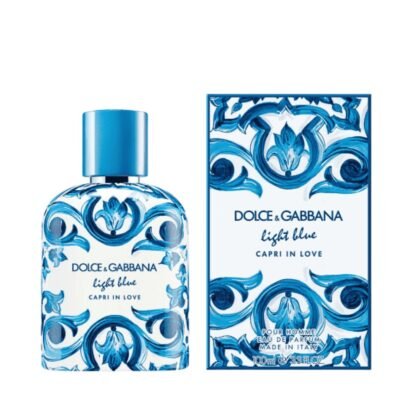 DOLCE & GABBANA – “Light Blue Capri in Love Pour Homme” EDP Hombre 100 ml