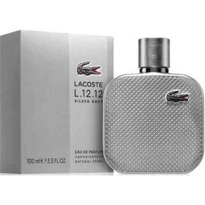 LACOSTE - "L.12.12 Silver Grey EDP Hombre 100 ml