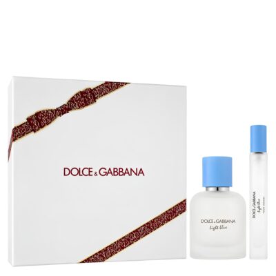 DOLCE AND GABBANA - "Estuche Light Blue Pour Homme" EDT Hombre 50 ml