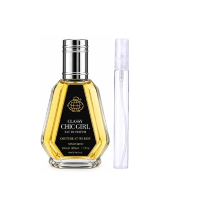 FRAGRANCE WORLD - "Decant Classy Chic Girl" EDP Mujer 5 ml